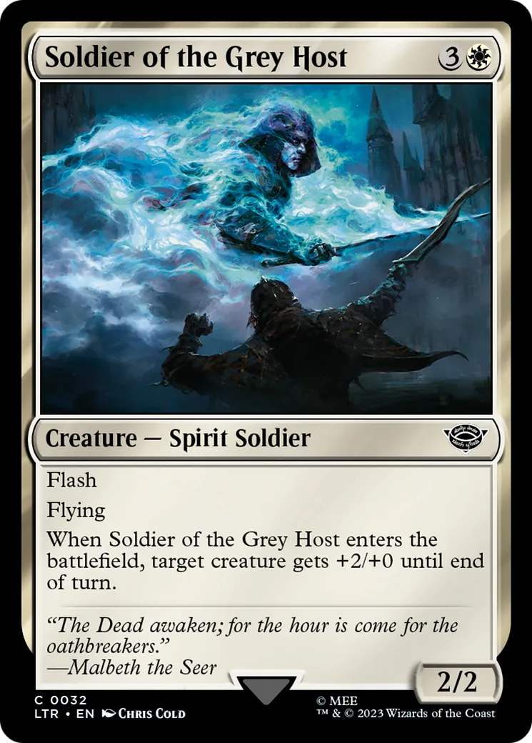 Soldat de l'Ost Gris — The Lord of the Rings: Tales of Middle-earth — Magic: The Gathering