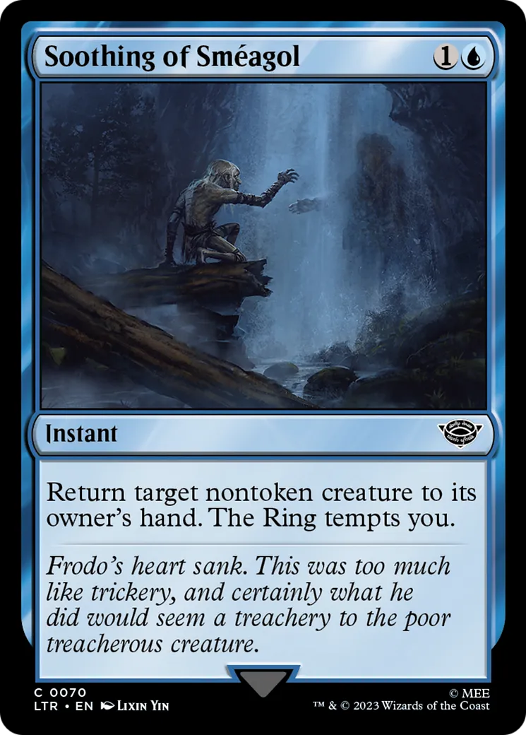 Apaisement de Sméagol — The Lord of the Rings: Tales of Middle-earth — Magic: The Gathering