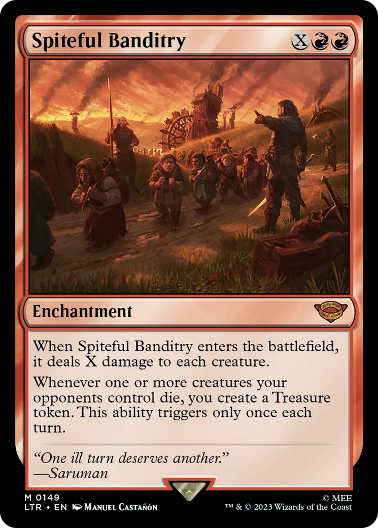 Spiteful Banditry — The Lord of the Rings: Tales of Middle-earth — Magic: The Gathering