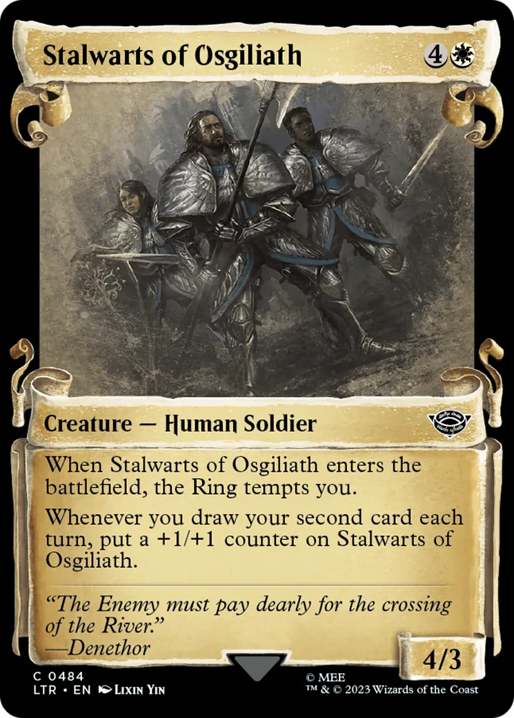 Vaillants d'Osgiliath — The Lord of the Rings: Tales of Middle-earth — Magic: The Gathering
