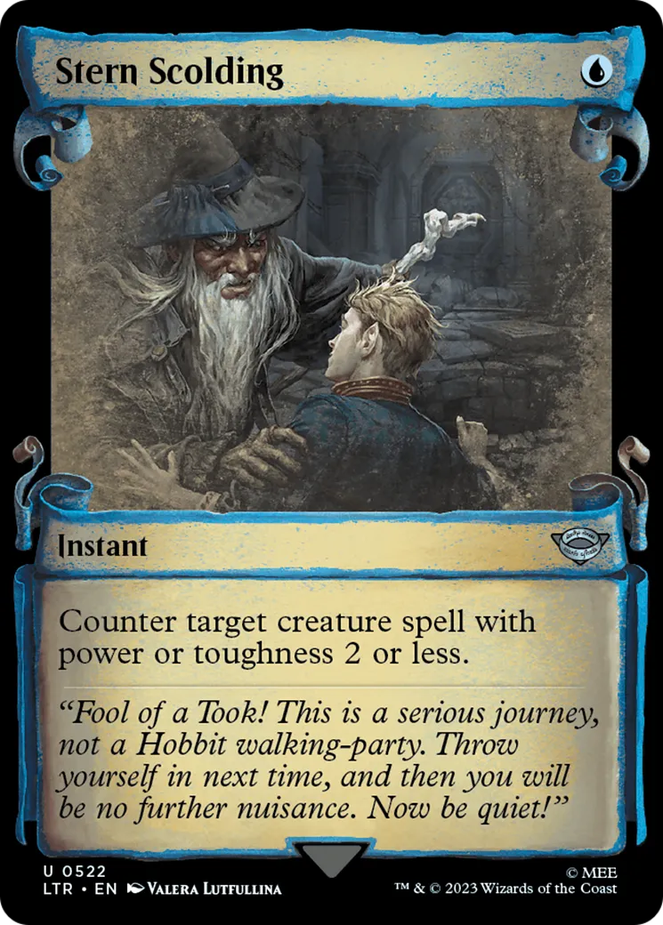 Stern Scolding — The Lord of the Rings: Tales of Middle-earth — Magic: The Gathering