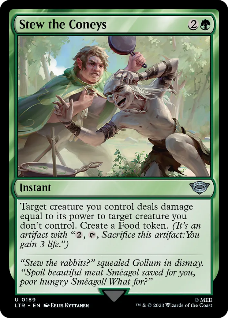 Stew the Coneys — The Lord of the Rings: Tales of Middle-earth — Magic: The Gathering