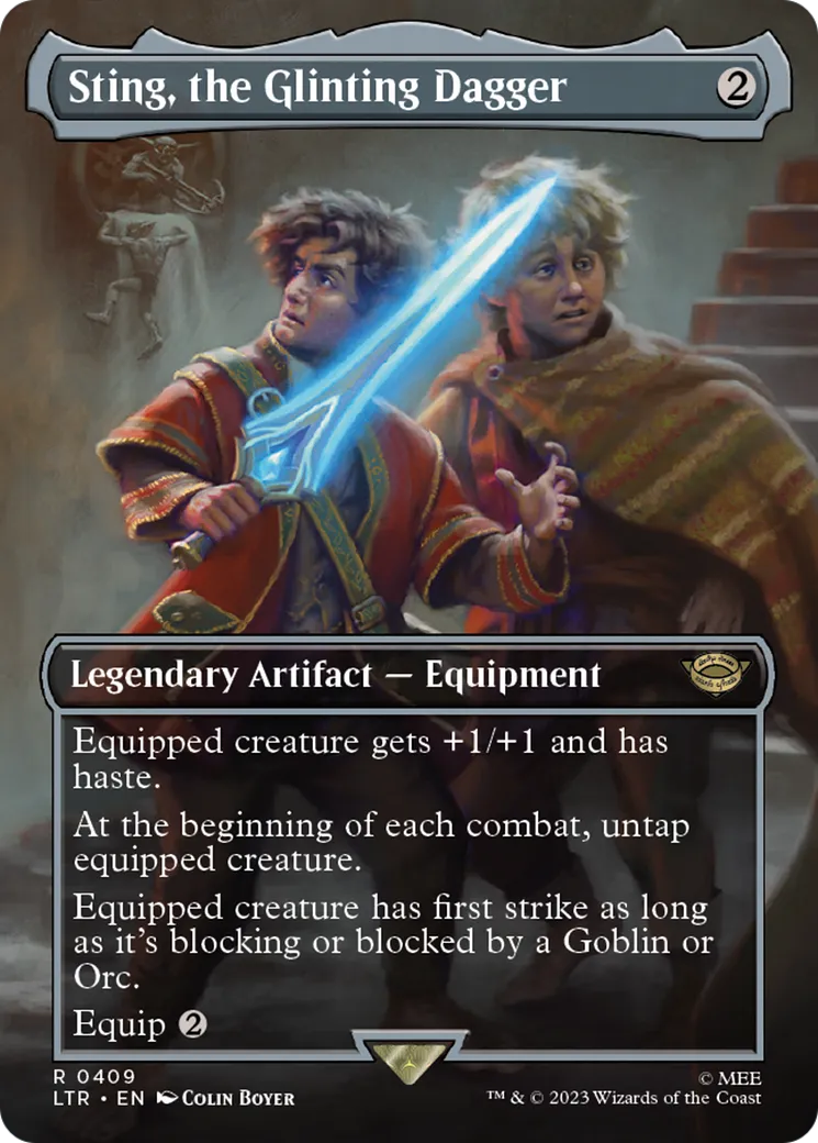 Sting, the Glinting Dagger — The Lord of the Rings: Tales of Middle-earth — Magic: The Gathering