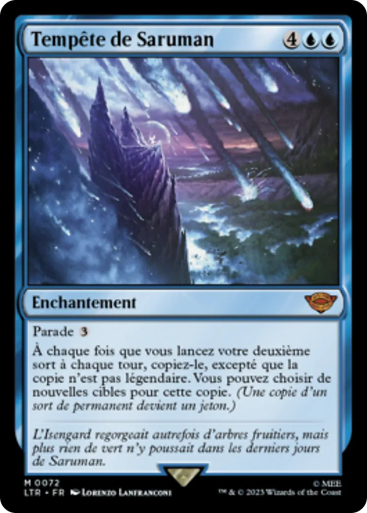 Tempête de Saruman — The Lord of the Rings: Tales of Middle-earth — Magic: The Gathering