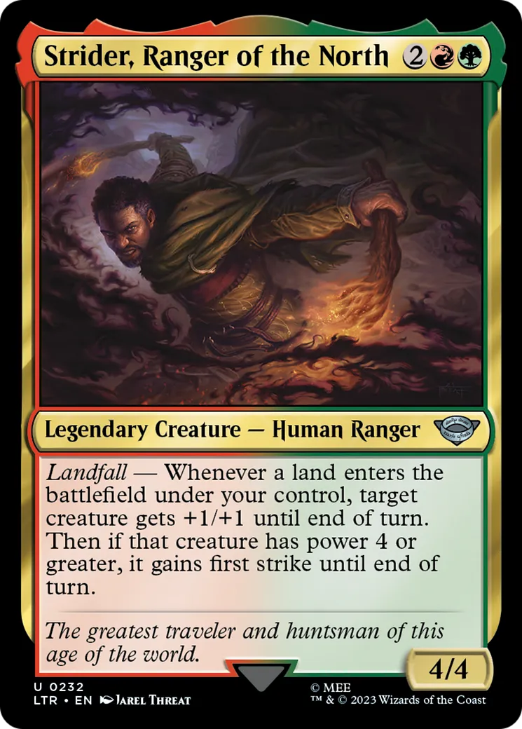 Strider, Ranger of the North — The Lord of the Rings: Tales of Middle-earth — Magic: The Gathering