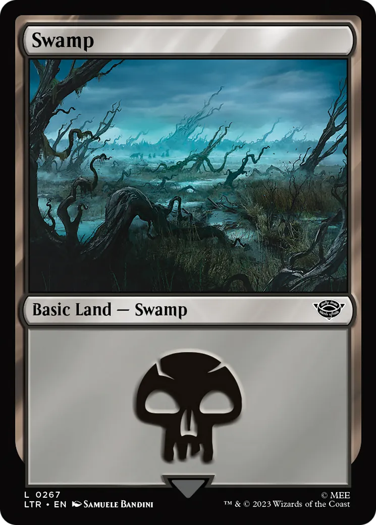 Swamp — The Lord of the Rings: Tales of Middle-earth — Magic: The Gathering