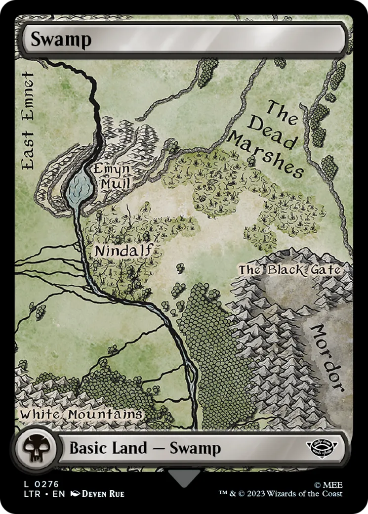 Swamp — The Lord of the Rings: Tales of Middle-earth — Magic: The Gathering