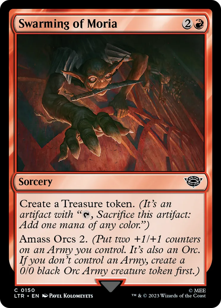 Swarming of Moria — The Lord of the Rings: Tales of Middle-earth — Magic: The Gathering