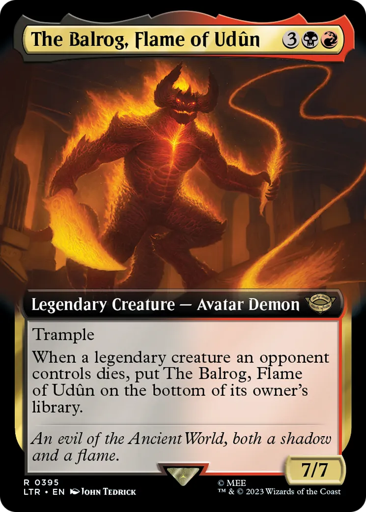 The Balrog, Flame of Udûn — The Lord of the Rings: Tales of Middle-earth — Magic: The Gathering