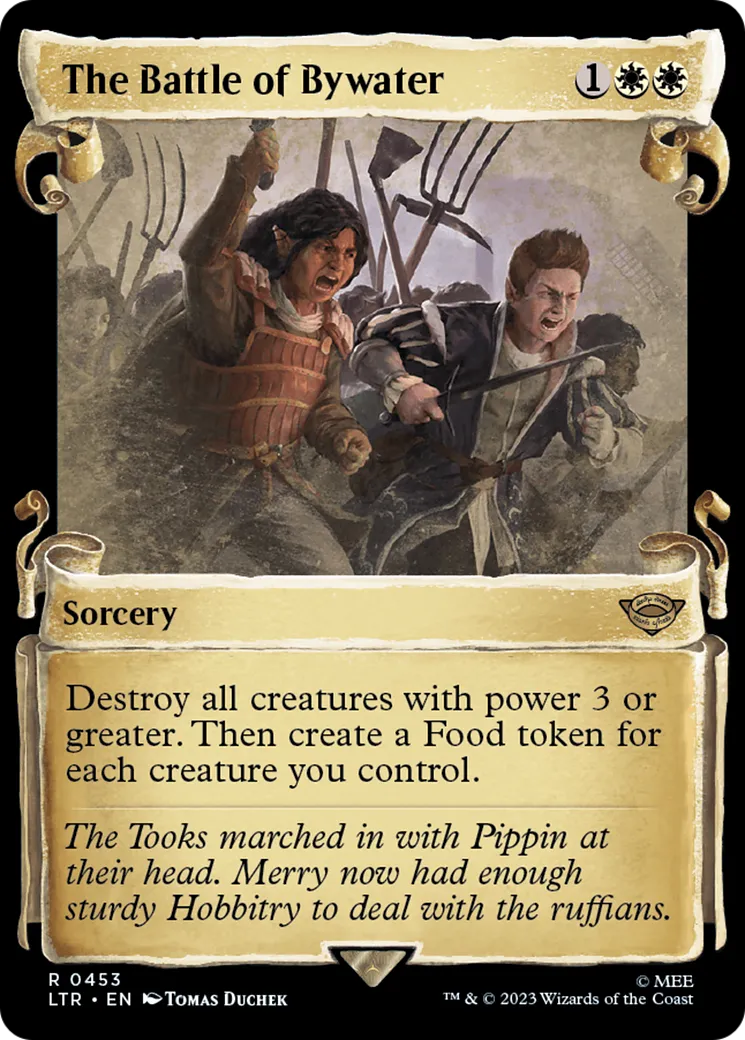 La Bataille de Lèzeau — The Lord of the Rings: Tales of Middle-earth — Magic: The Gathering