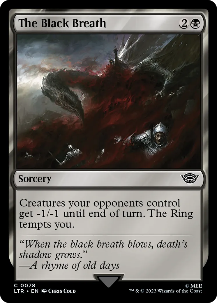 Le Souffle Noir — The Lord of the Rings: Tales of Middle-earth — Magic: The Gathering