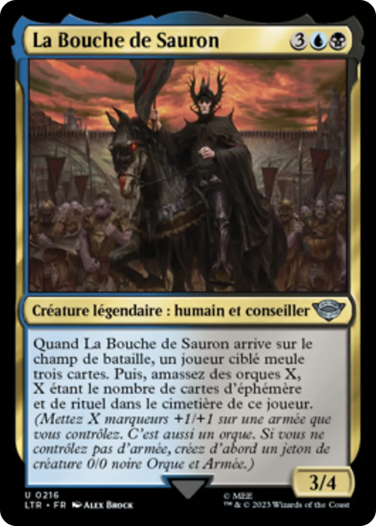 La Bouche de Sauron — The Lord of the Rings: Tales of Middle-earth — Magic: The Gathering