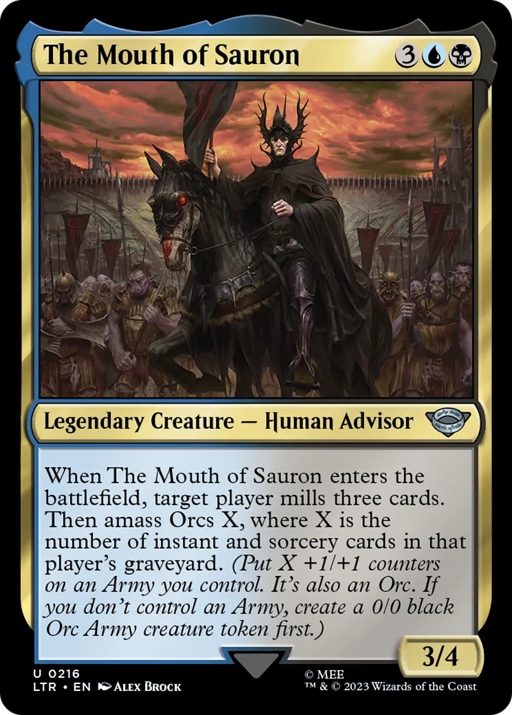 The Mouth of Sauron — The Lord of the Rings: Tales of Middle-earth — Magic: The Gathering