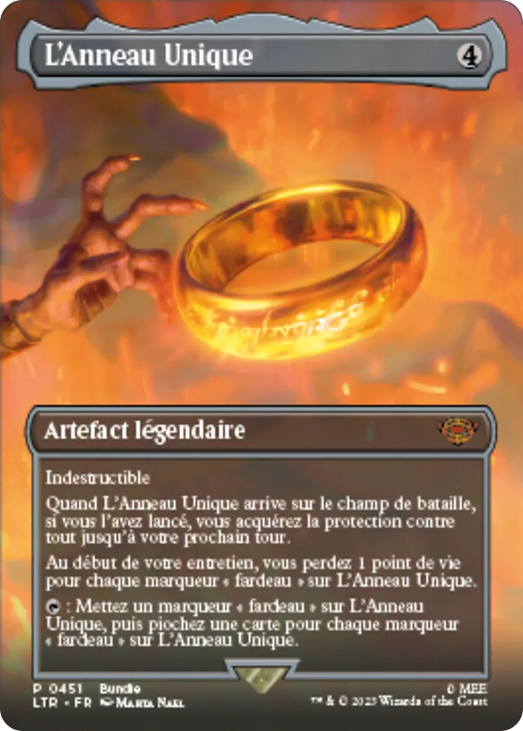 L'Anneau Unique — The Lord of the Rings: Tales of Middle-earth — Magic: The Gathering