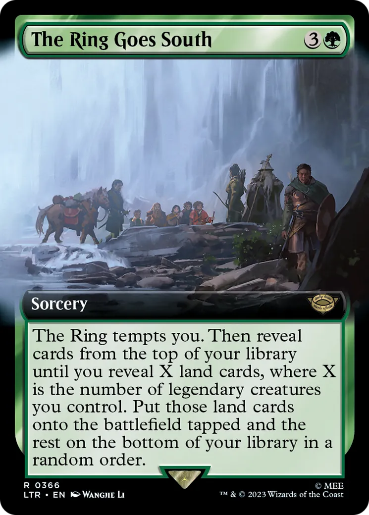 L'Anneau prend le chemin du sud — The Lord of the Rings: Tales of Middle-earth — Magic: The Gathering