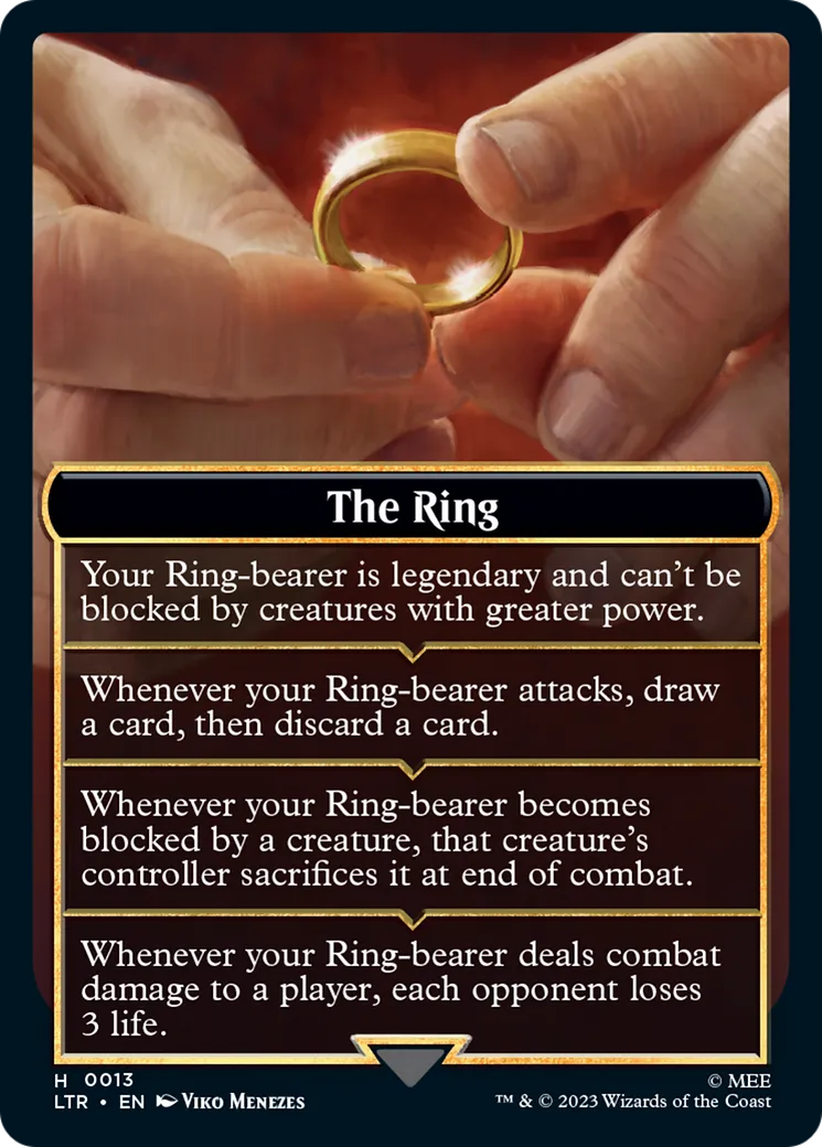 The Ring // The Ring Tempts You — The Lord of the Rings: Tales of Middle-earth — Magic: The Gathering