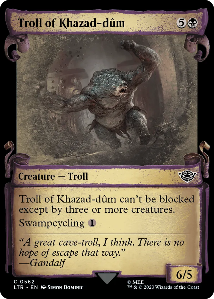 Troll de Khazad-dûm — The Lord of the Rings: Tales of Middle-earth — Magic: The Gathering