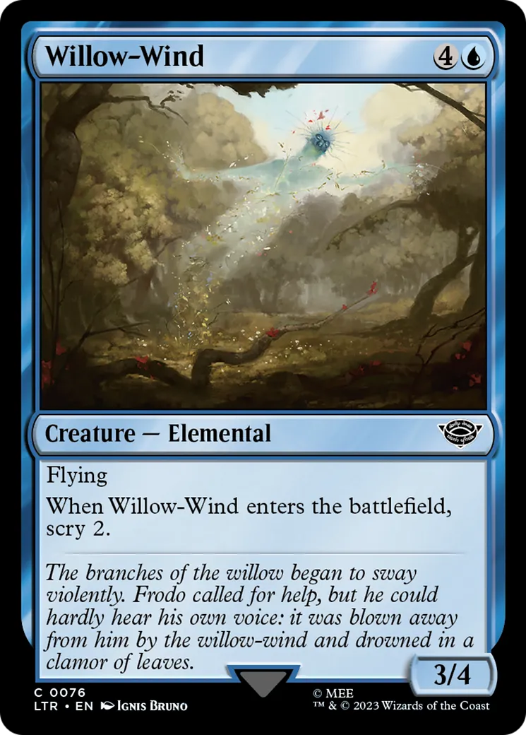 Vent du saule — The Lord of the Rings: Tales of Middle-earth — Magic: The Gathering