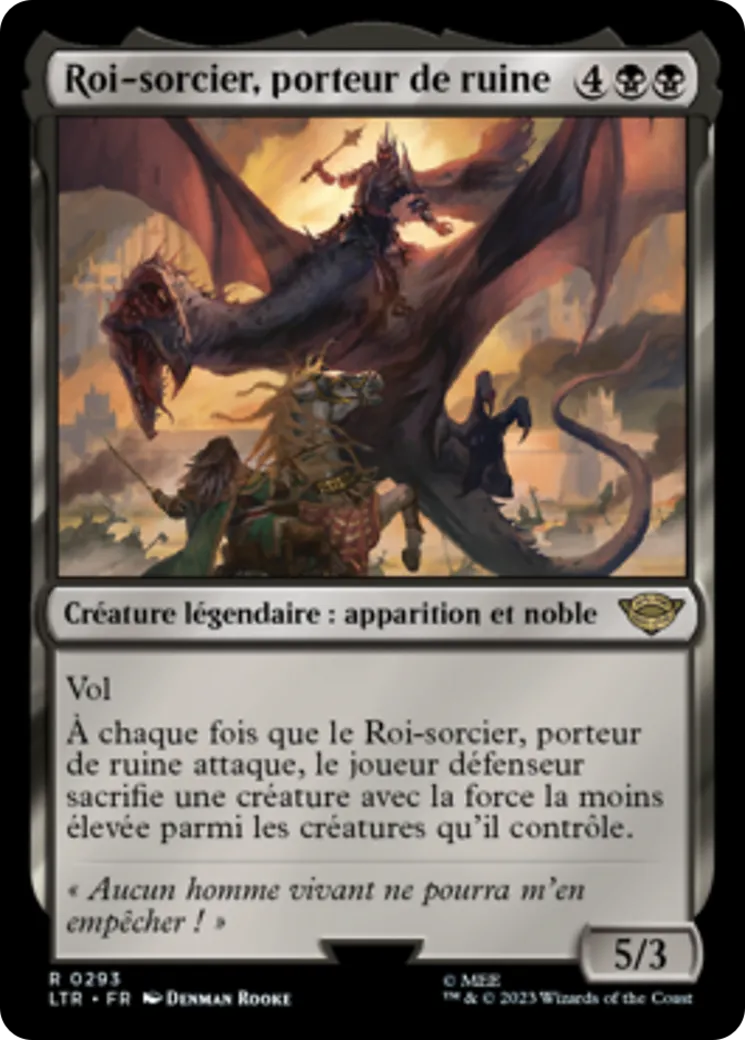 Witch-king, Bringer of Ruin — The Lord of the Rings: Tales of Middle-earth — Magic: The Gathering