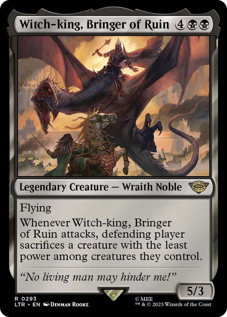 Witch-king, Bringer of Ruin — The Lord of the Rings: Tales of Middle-earth — Magic: The Gathering