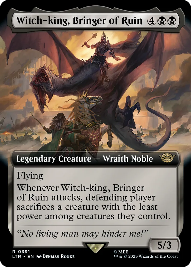 Witch-king, Bringer of Ruin — The Lord of the Rings: Tales of Middle-earth — Magic: The Gathering