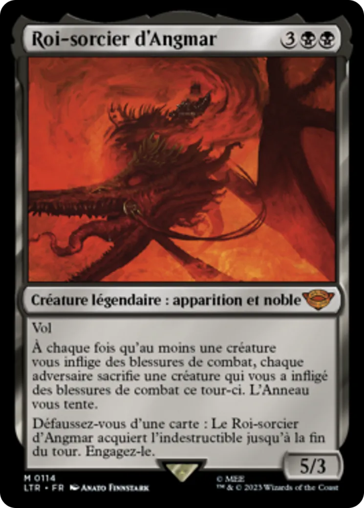 Roi-sorcier d'Angmar — The Lord of the Rings: Tales of Middle-earth — Magic: The Gathering