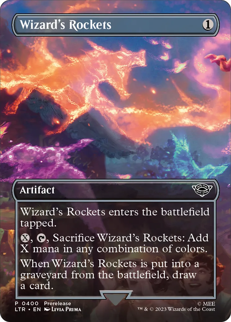 Feux d'artifice du Magicien — The Lord of the Rings: Tales of Middle-earth — Magic: The Gathering
