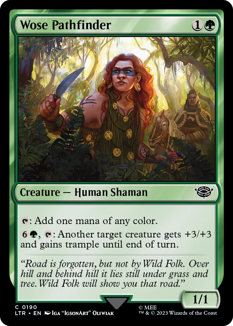Wose Pathfinder — The Lord of the Rings: Tales of Middle-earth — Magic: The Gathering