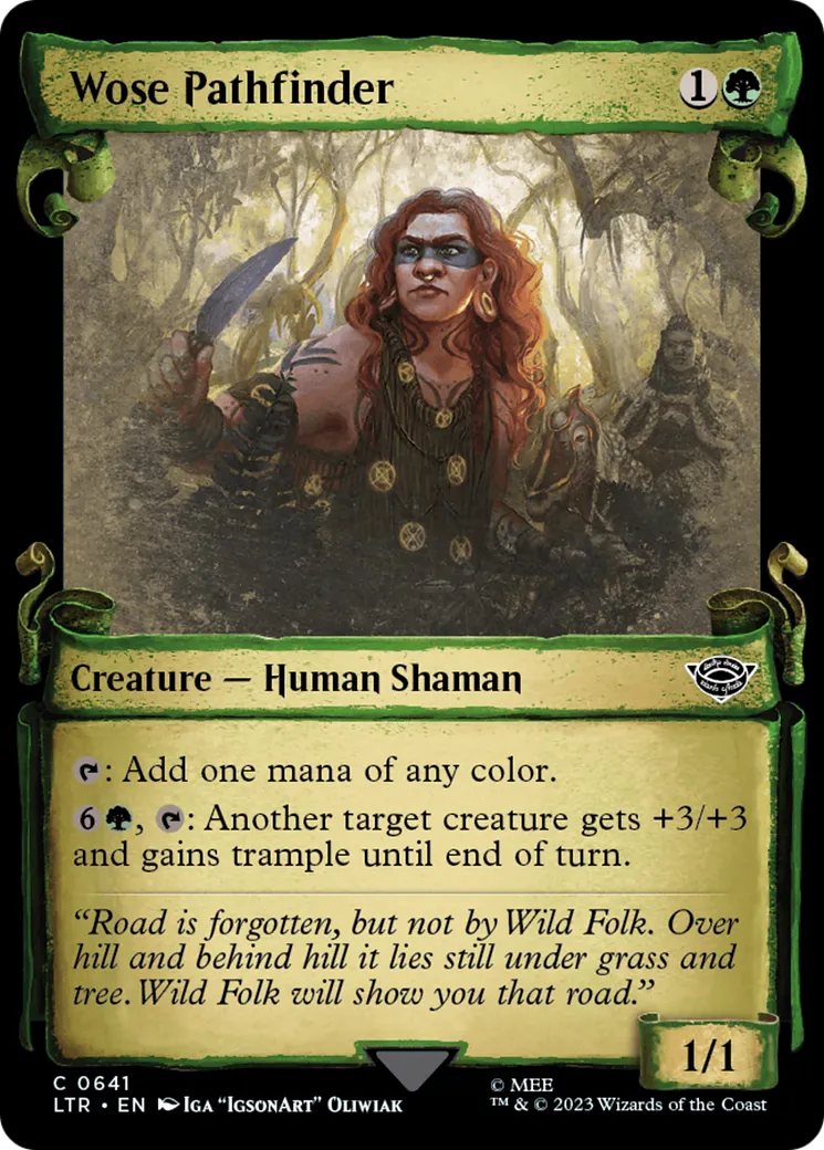 Pionnière des Woses — The Lord of the Rings: Tales of Middle-earth — Magic: The Gathering