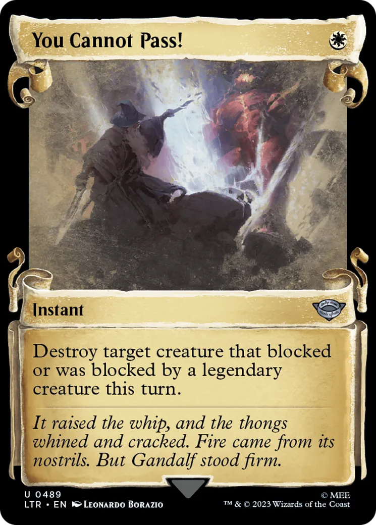 Vous ne pouvez passer ! — The Lord of the Rings: Tales of Middle-earth — Magic: The Gathering