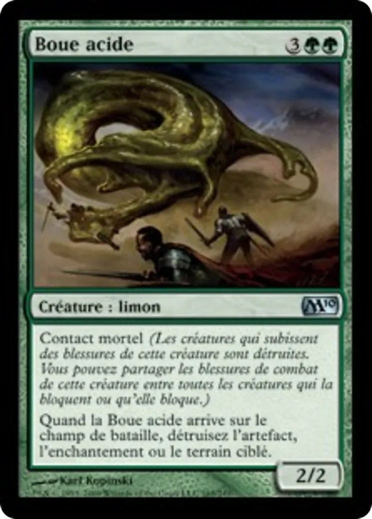 Boue acide — Magic 2010 — Magic: The Gathering