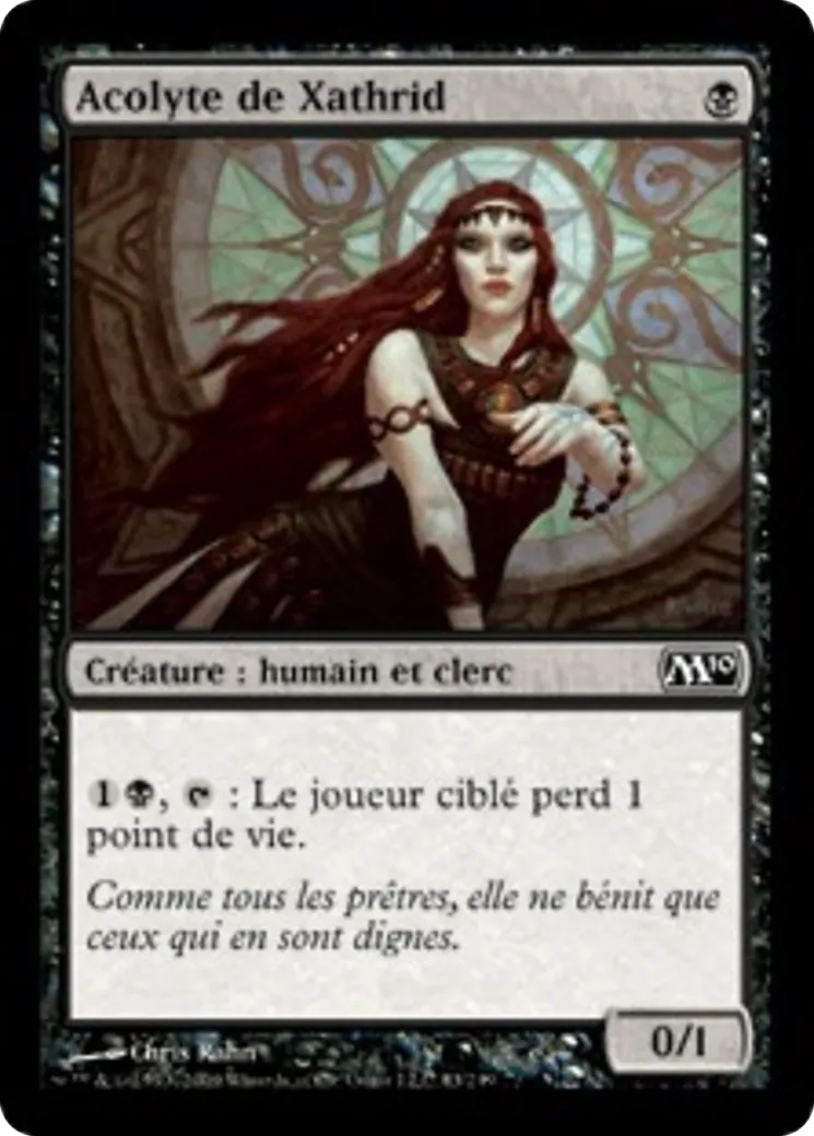 Acolyte de Xathrid — Magic 2010 — Magic: The Gathering