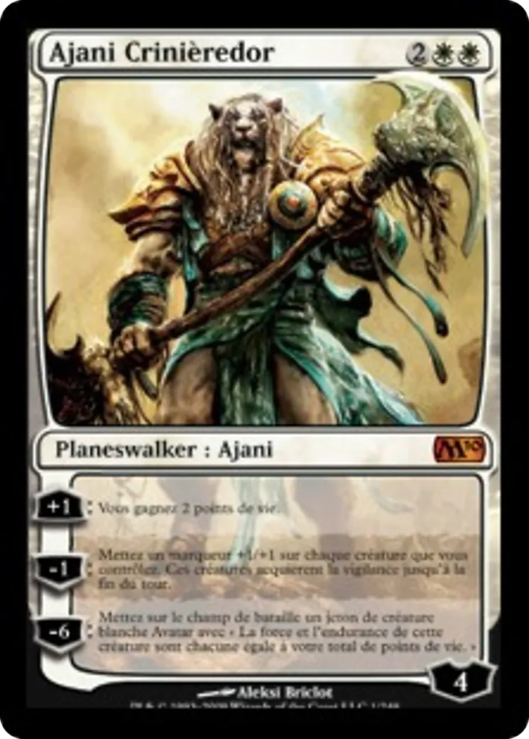 Ajani Crinièredor — Magic 2010 — Magic: The Gathering