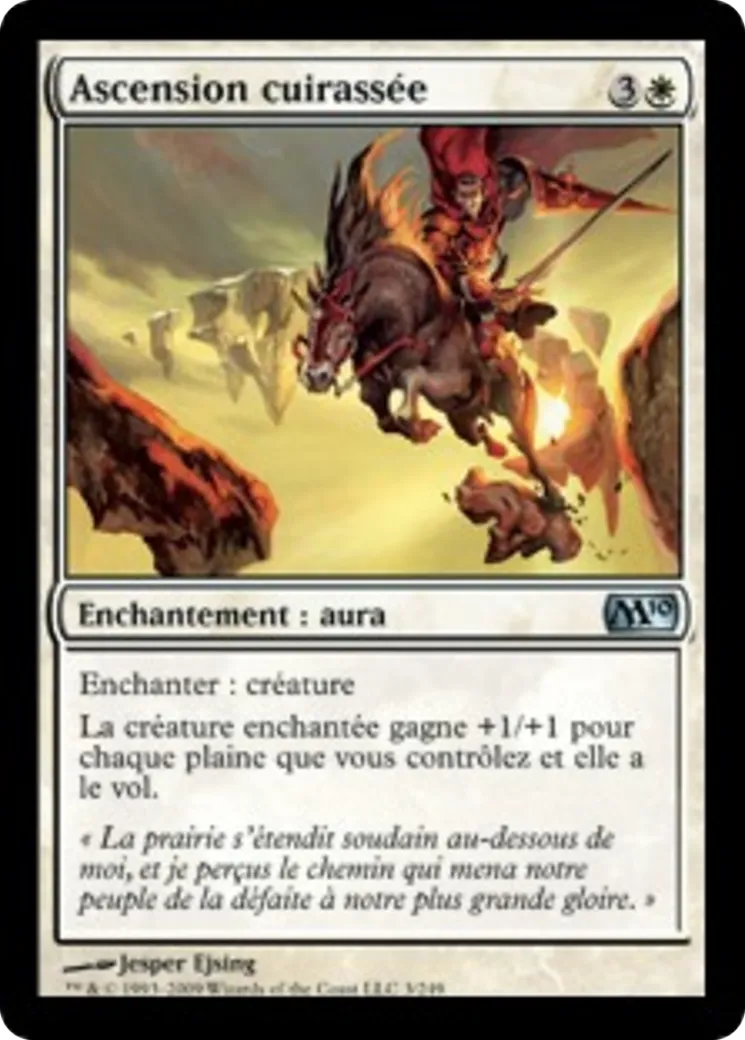Ascension cuirassée — Magic 2010 — Magic: The Gathering