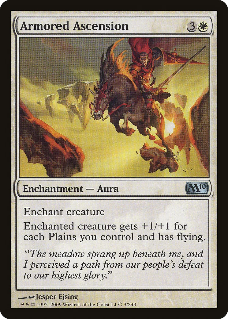 Ascension cuirassée — Magic 2010 — Magic: The Gathering