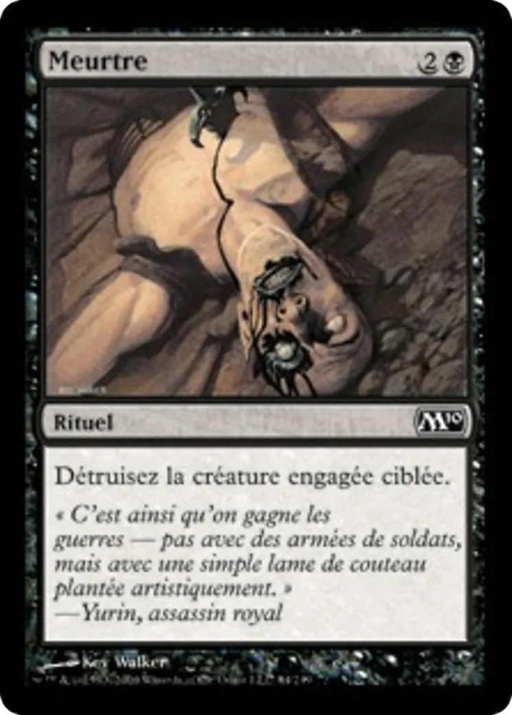 Meurtre — Magic 2010 — Magic: The Gathering
