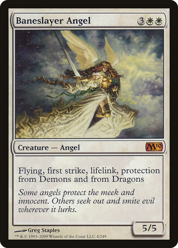 Baneslayer Angel — Magic 2010 — Magic: The Gathering