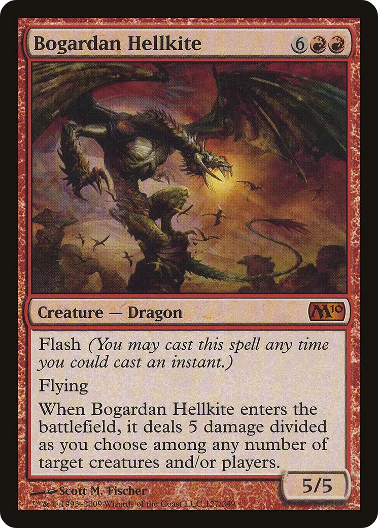 Bogardan Hellkite — Magic 2010 — Magic: The Gathering