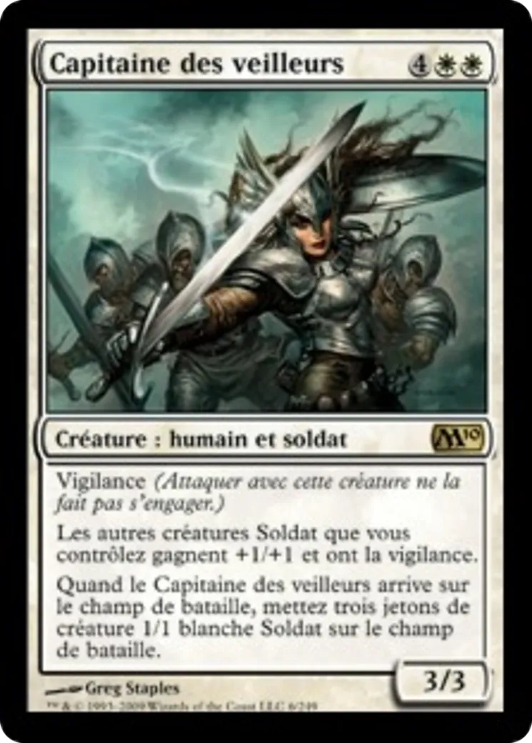 Capitaine des veilleurs — Magic 2010 — Magic: The Gathering
