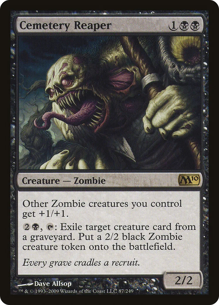Faucheur des cimetières — Magic 2010 — Magic: The Gathering