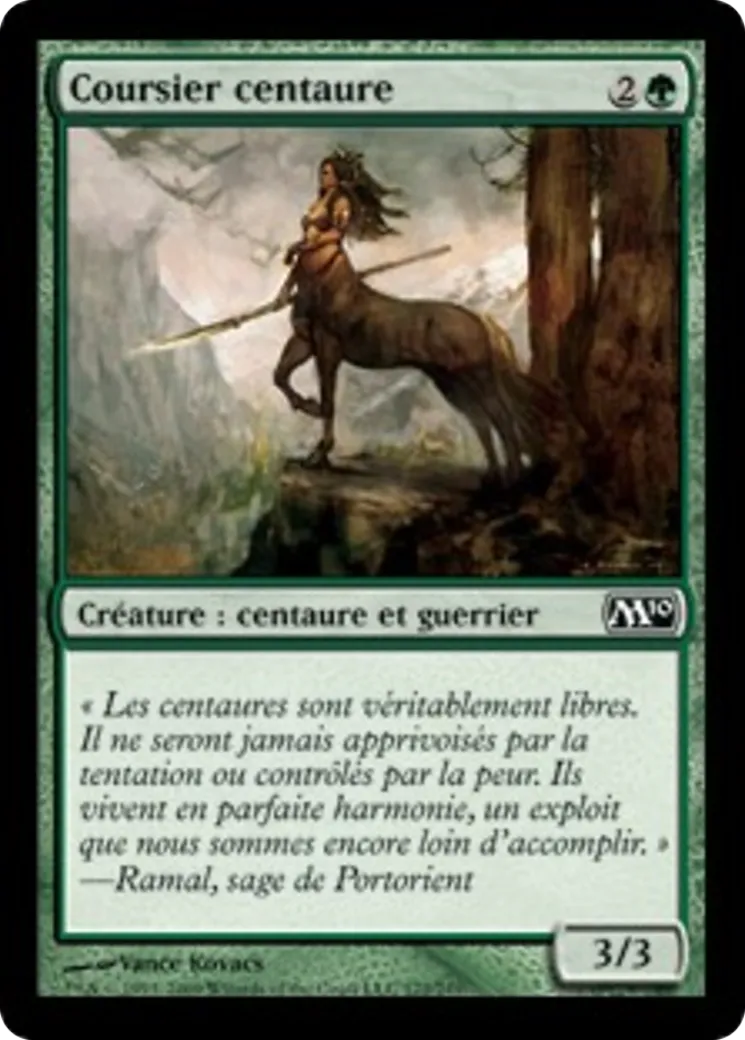 Coursier centaure — Magic 2010 — Magic: The Gathering