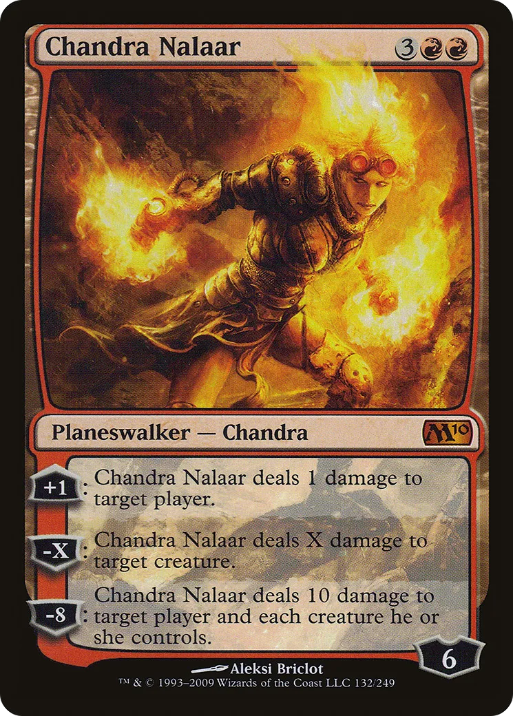 Chandra Nalaar — Magic 2010 — Magic: The Gathering