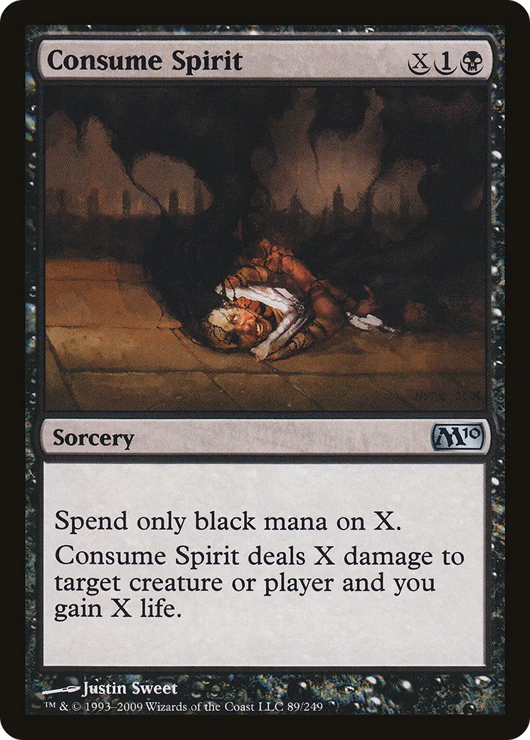 Consume Spirit — Magic 2010 — Magic: The Gathering