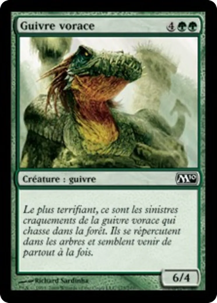 Guivre vorace — Magic 2010 — Magic: The Gathering