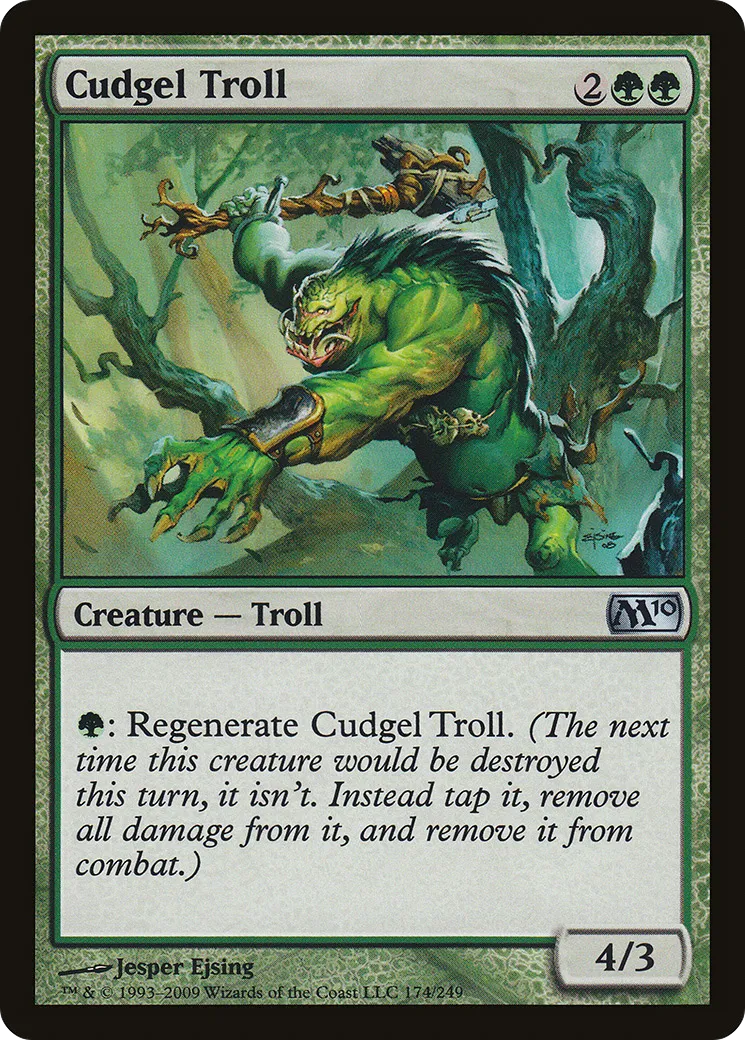Troll à la trique — Magic 2010 — Magic: The Gathering