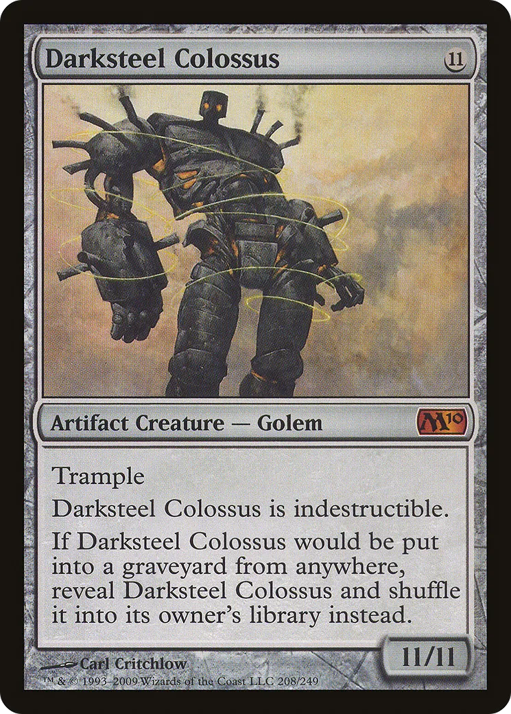 Darksteel Colossus — Magic 2010 — Magic: The Gathering