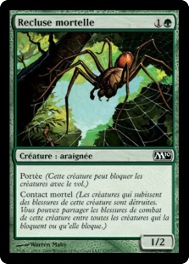 Recluse mortelle — Magic 2010 — Magic: The Gathering