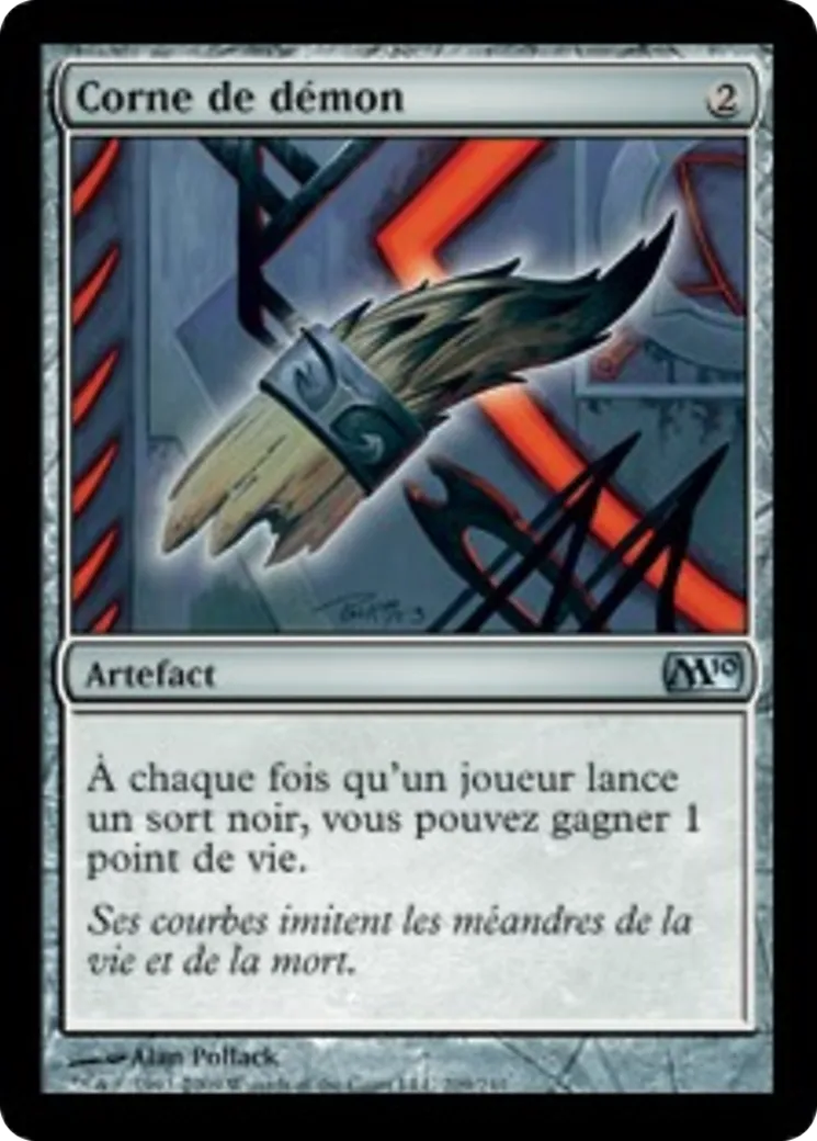 Corne de démon — Magic 2010 — Magic: The Gathering
