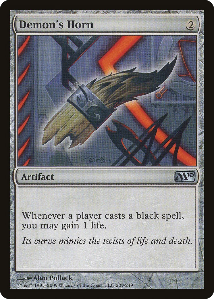 Corne de démon — Magic 2010 — Magic: The Gathering