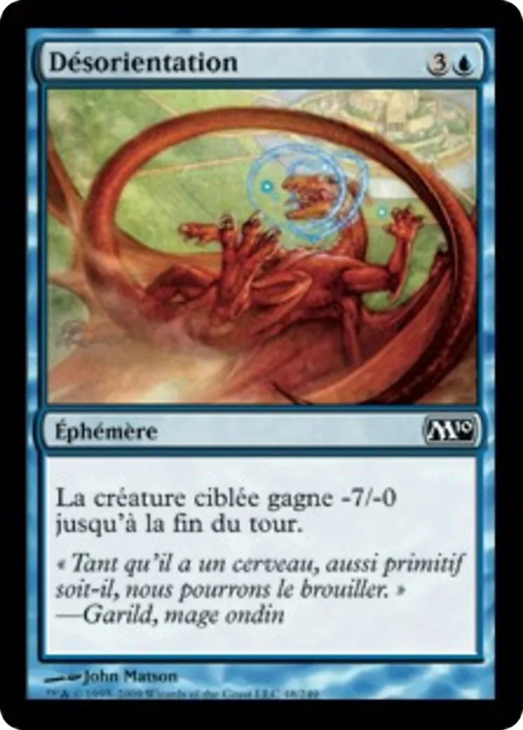 Désorientation — Magic 2010 — Magic: The Gathering